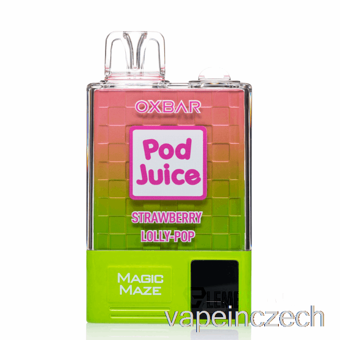 Oxbar Magic Maze Pro 10000 Jednorázové Jahodové Lízátko - Pod Juice Vape Bez Nikotinu